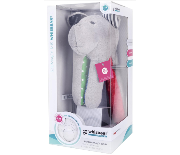 Whisbear Szumiący Miś SOFT CRY sensor arbuz - 348774 - zdjęcie 5